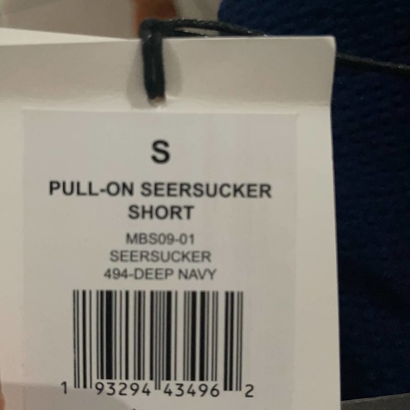 0276 NEW ONIA Men’s Calder Seersucker Swim Trunks - Picture 8 of 13